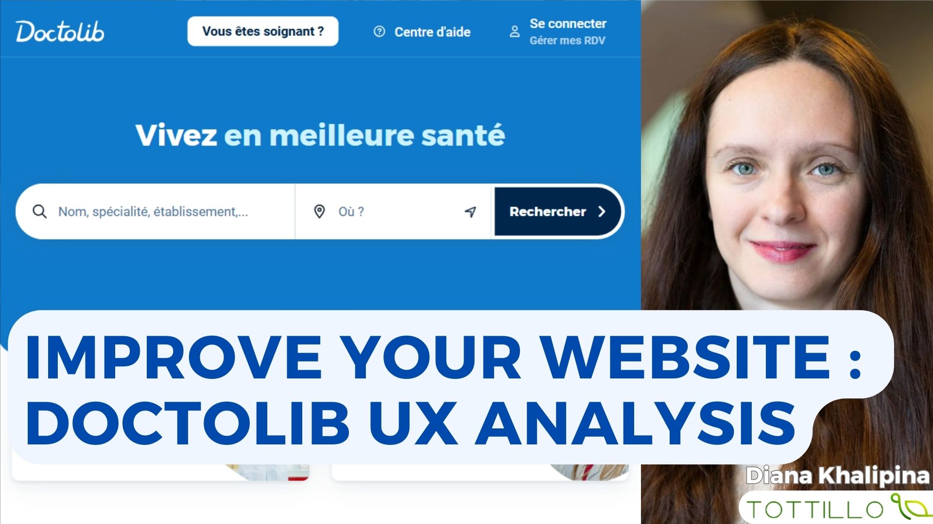 Live Web Accessibility Analysis of Doctolib website