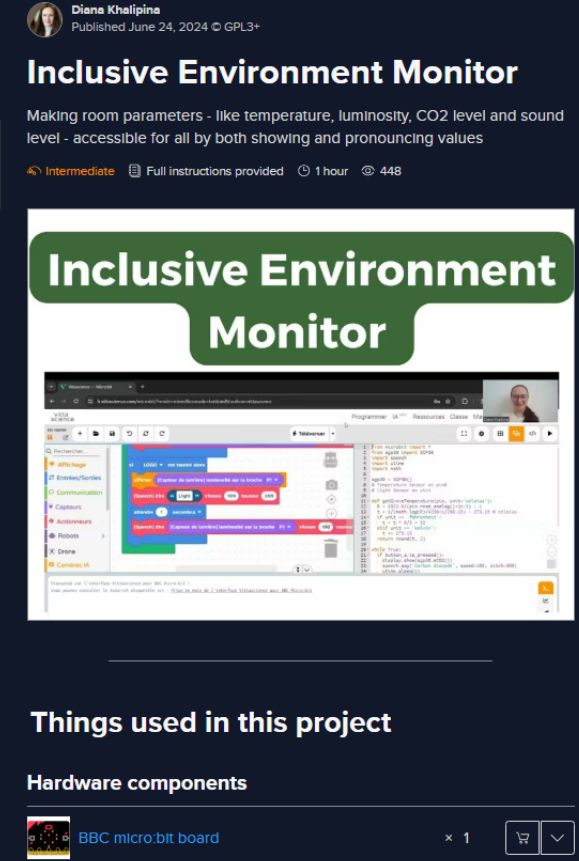 Image of Inclusive Environment Monitor Project